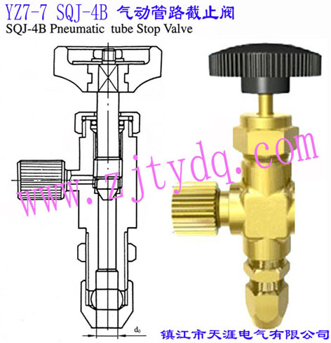 YZ7-7 SQJ-4B ��ӹ�·��ֹ�yYZ7-7 SQJ-4B Pneumatic Tube Stop Valve